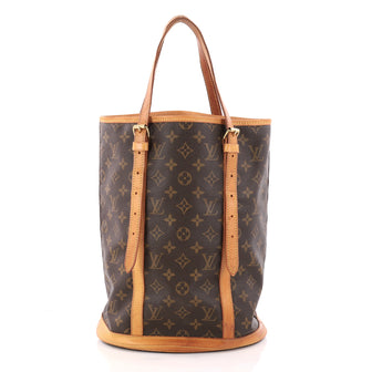 Louis Vuitton Bucket Bag Monogram Canvas GM Brown 3259506