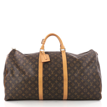 Louis Vuitton Keepall Bag Monogram Canvas 60 Brown 3259901