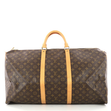 Louis Vuitton Keepall Bag Monogram Canvas 60 Brown 3259902