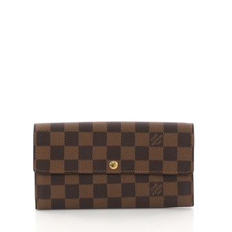 Louis Vuitton Sarah Wallet Damier Brown 3260301