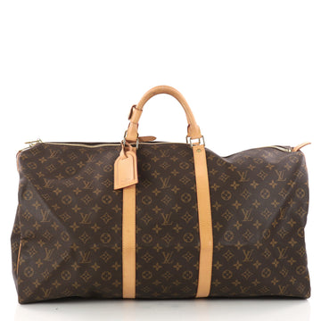 Louis Vuitton Keepall Bag Monogram Canvas 60 Brown 3260401