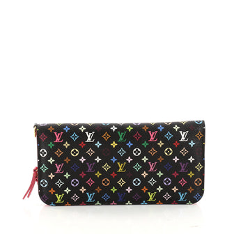 Louis Vuitton Insolite Wallet Monogram Multicolor Black 3260402