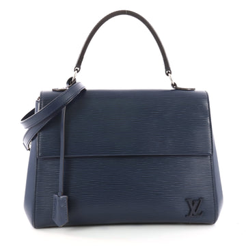 Louis Vuitton Cluny Top Handle Bag Epi Leather MM Blue 3267704