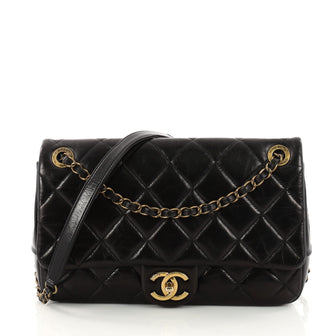 Chanel Paris-Salzburg CC Flap Bag Quilted Calfskin Small Black 3268201