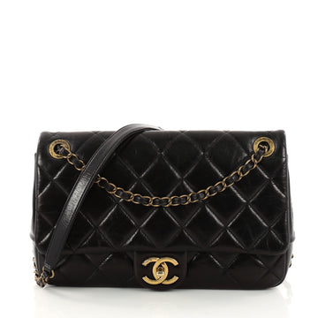 Chanel Paris-Salzburg CC Flap Bag Quilted Calfskin Small Black 3268201