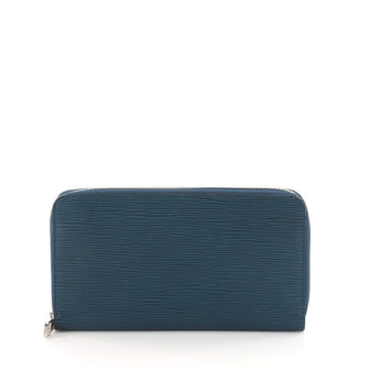 Louis Vuitton Zippy Organizer Epi Leather Blue 3268501