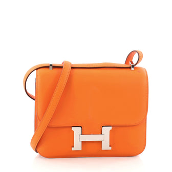 Hermes Constance Handbag Swift 18 Orange 3269101
