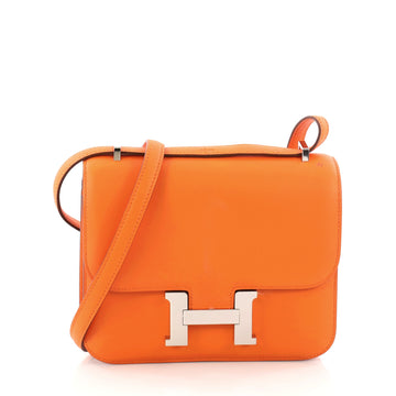 Hermes Constance Handbag Swift 18 Orange 3269101