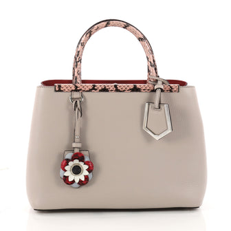Fendi Flowerland 2Jours Handbag Embellished Leather with 3269702