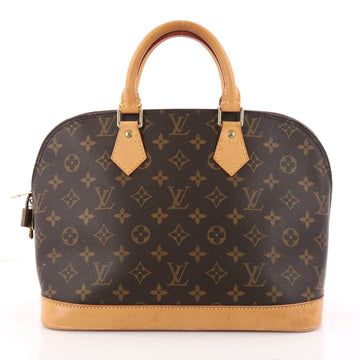 Louis Vuitton Vintage Alma Handbag Monogram Canvas PM 3272001