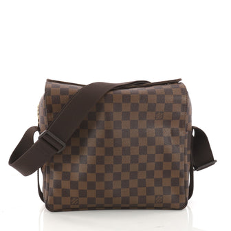 Louis Vuitton Naviglio Handbag Damier Brown 3272102