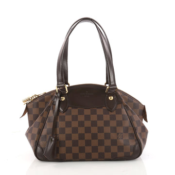 Louis Vuitton Verona Handbag Damier PM Brown 3272302