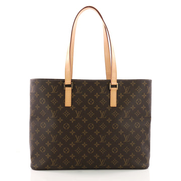 Louis Vuitton Luco Handbag Monogram Canvas Brown 3272802