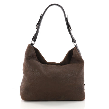 Louis Vuitton Antheia Hobo Leather PM Brown 3273201