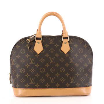 Louis Vuitton Vintage Alma Handbag Monogram Canvas PM 3276002