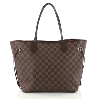 Louis Vuitton Neverfull Tote Damier MM Brown 3276203