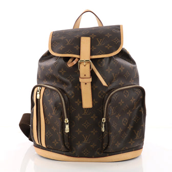 Louis Vuitton Bosphore Backpack Monogram Canvas Brown 3277301
