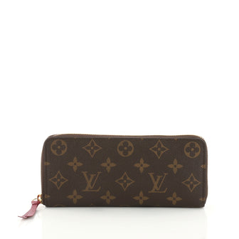 Louis Vuitton Clemence Wallet Monogram Canvas Brown 3278104