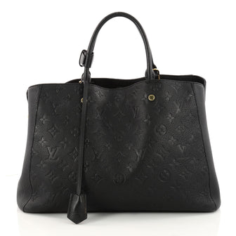 Louis Vuitton Montaigne Handbag Monogram Empreinte 3279201