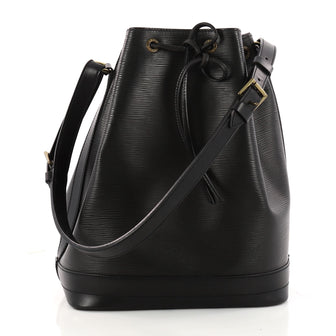 Louis Vuitton Noe Handbag Epi Leather Large Black 3279402