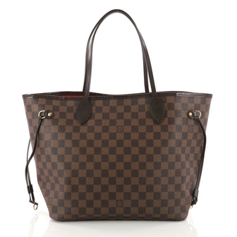 Louis Vuitton Neverfull Tote Damier MM Brown 3279502