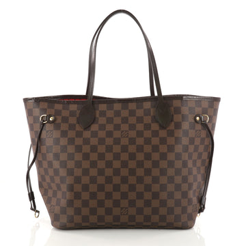 Louis Vuitton Neverfull Tote Damier MM Brown 3279502