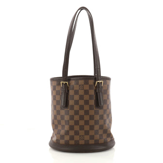 Louis Vuitton Marais Bucket Bag Damier Brown 3279602