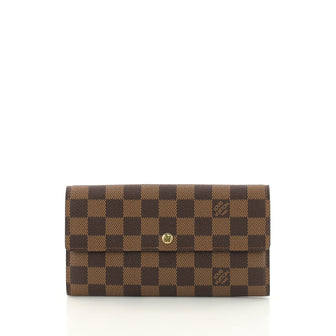 Louis Vuitton Sarah Wallet Damier Brown 3280402