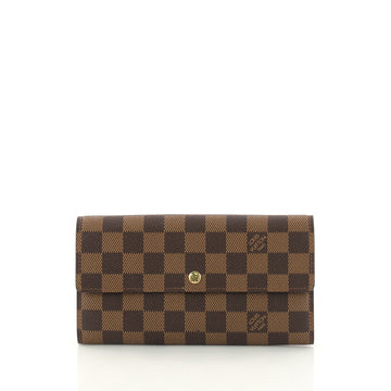 Louis Vuitton Sarah Wallet Damier Brown 3280402