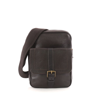 Louis Vuitton Iroquois Messenger Bag Utah Leather Brown 3280803
