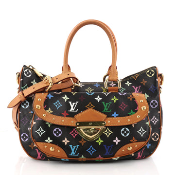 Louis Vuitton Rita Handbag Monogram Multicolor Black 3282503