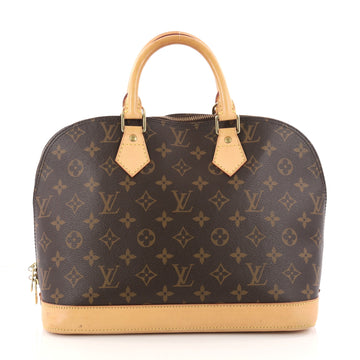 Louis Vuitton Vintage Alma Handbag Monogram Canvas PM 3282802