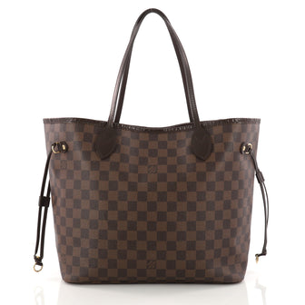 Louis Vuitton Neverfull Tote Damier MM Brown 3282903