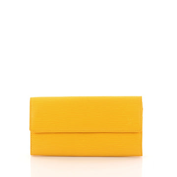 Louis Vuitton Zippy Organizer Epi Leather Yellow 3283401