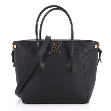 Louis Vuitton Freedom Handbag Calfskin Black 3287503