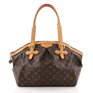 Louis Vuitton Tivoli Handbag Monogram Canvas GM Brown 3287804