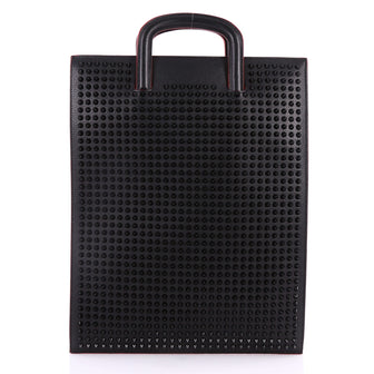 Christian Louboutin Trictrac Portfolio Bag Leather and Black 3288203