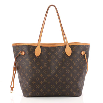  Louis Vuitton Neverfull Tote Monogram Canvas MM Brown 3289705