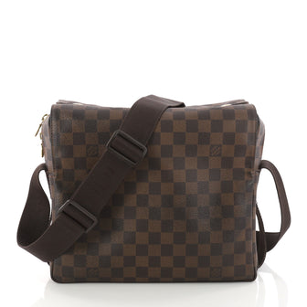  Louis Vuitton Naviglio Handbag Damier Brown 3290705