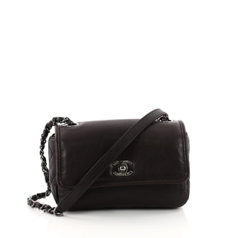 Chanel CC Chain Flap Bag Calfskin Small Brown 3292101