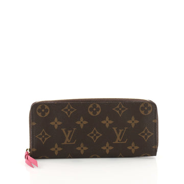  Louis Vuitton Clemence Wallet Monogram Canvas Brown 3294202