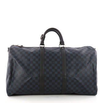 Louis Vuitton Keepall Bandouliere Bag Damier Cobalt 55 3295403