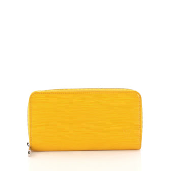 Louis Vuitton Zippy Wallet Epi Leather Yellow 3295701