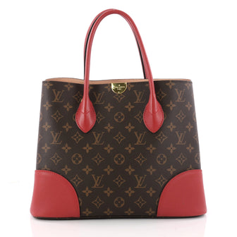 Louis Vuitton Flandrin Handbag Monogram Canvas Brown 3295704