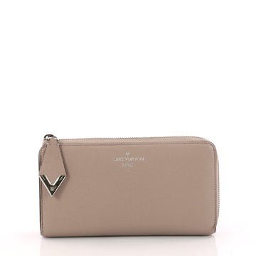 Louis Vuitton Comete Wallet Leather Long Brown 3297703