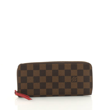 Louis Vuitton Clemence Wallet Damier Brown 3297801