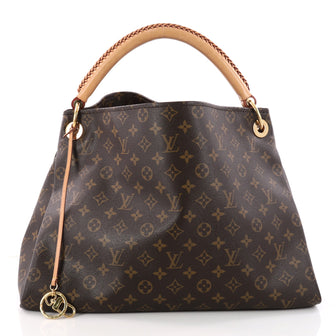 Louis Vuitton Artsy Handbag Monogram Canvas MM Brown 3298901