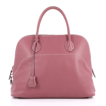 Hermes Bolide Handbag Sikkim Relax 35 Purple 3300101