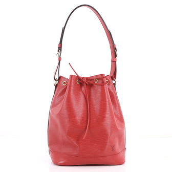 Louis Vuitton Noe Handbag Epi Leather Large Red 3301401
