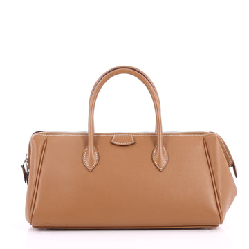 Hermes Paris Bombay Satchel Epsom 27 Brown 3301701